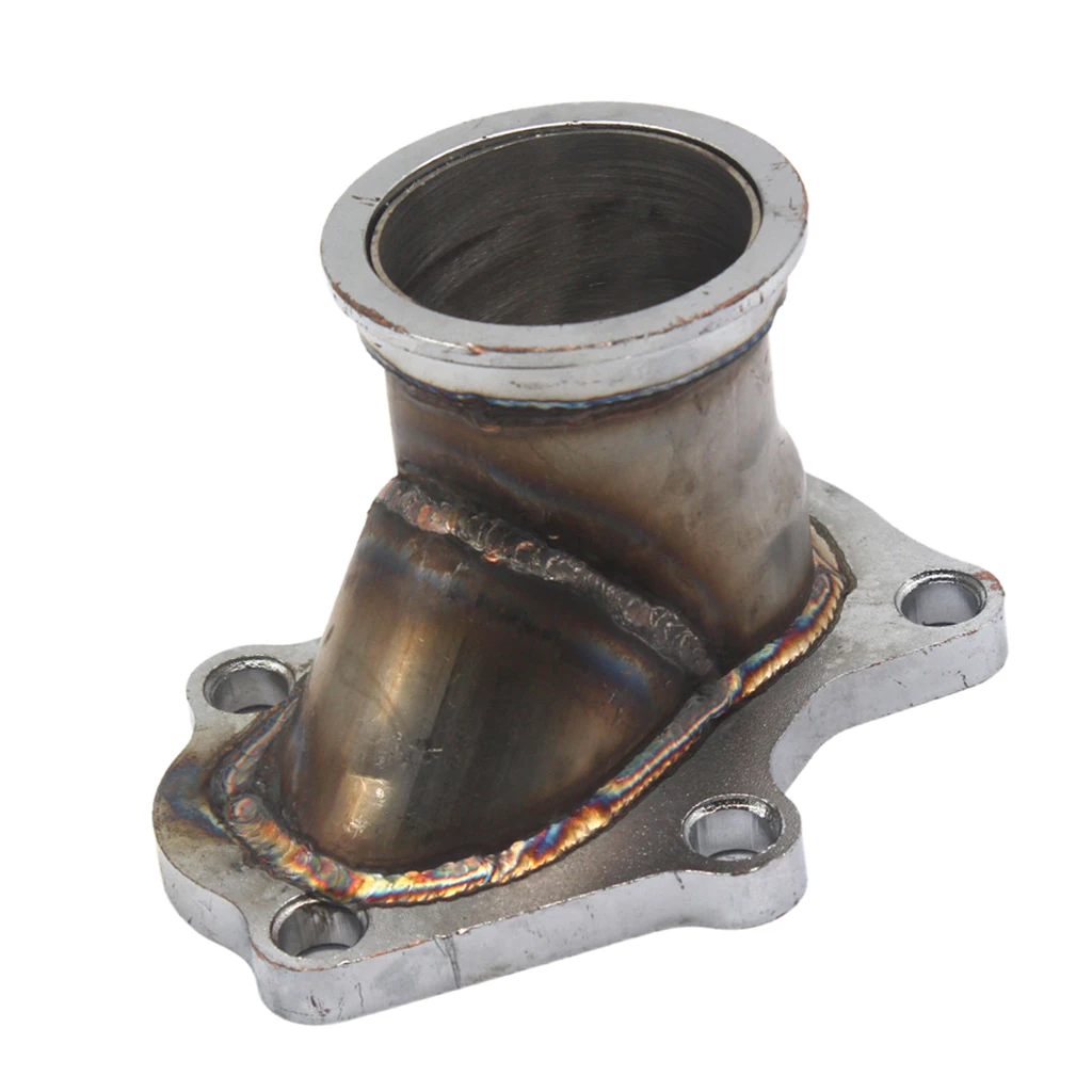 TD04 5Bolt Turbo Downpipe Flange To 2.5" V Band Fit For Saab 9-2X 2.0L Aero DOHC