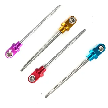 

1pair 130MM Steel GTX Shock Shafts with Precise Rod Ends TRA7763 for TRAXXAS 1/5 X-MAXX Monster Truck Upgrade Parts