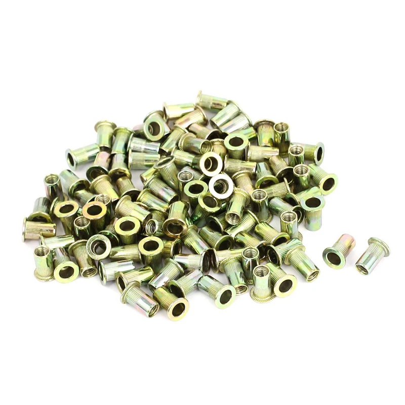 

M5 Threaded Countersunk Head Blind Rivnuts Rivet Nuts Nutserts 100 Pcs