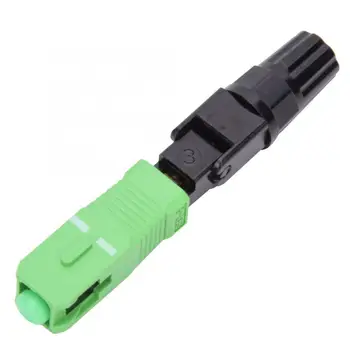 

100pcs SC/ Optical Connector Embedded Type Cold Optical Fiber Fast Connector New