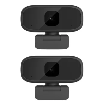 

Laptop Desktop Computer Accessories HD Web Camera Built-in Omnidirectional Mic USB Webcam for Live Streaming