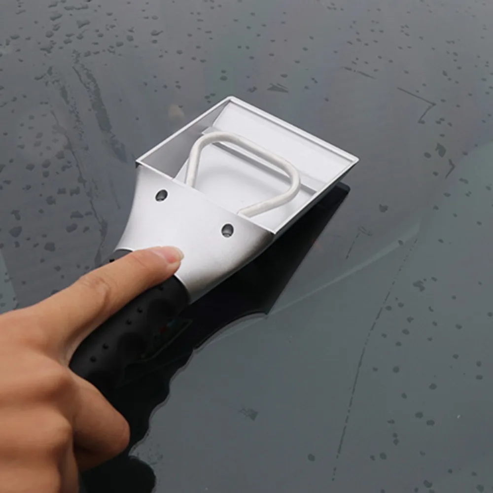 12V Electric Heated Car Ice Scraper Automobiles Cigarette Lighter Snow Removal Shovel Windshield Glass Defrost Clean Tools