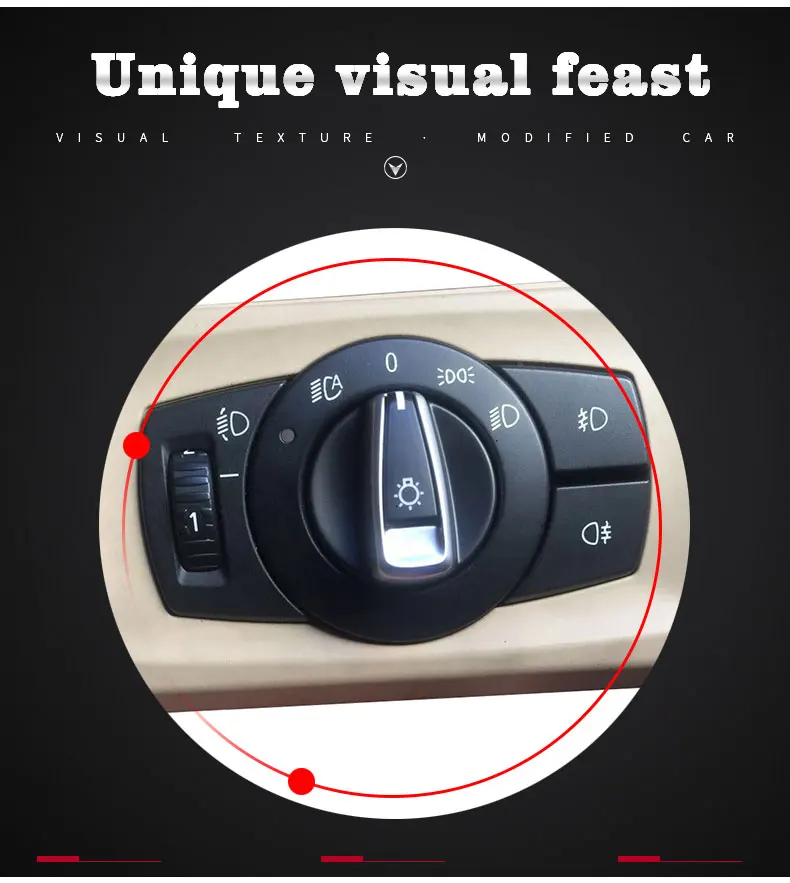 Новая кнопка поворота передней фары автомобиля для BMW 1 E88 E82 3 E90 E91 X1 E84 головка потолочная лампа с ИК датчиком-выключателем кнопка управления Konb