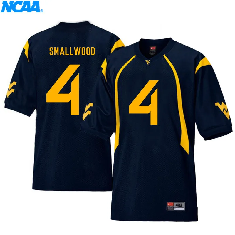 Новое поступление, высокое качество, Wendell Smallwood#4 Will Clarke#98, Спортивная футболка для колледжа, трикотажные изделия, S-XXXL