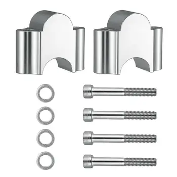 

Motorcycle Handlebar Risers Bar Kit Mount Clamp 30MM Height for Honda ATV Dirt Bike Motorbike Handlebar Riser Clamps