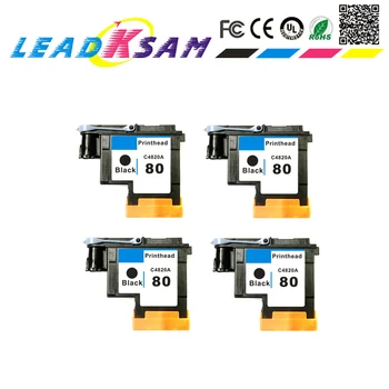

4x Replace for HP80 Printhead C4820A Compatible with chip for HP 80 DesignJet 1050c 1050c Plus 1055C 1055cm 1055