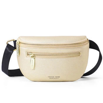 

Luxury Multi-functiona Women's Fanny Pack Shoulder Bag and Chest Bag Female Belt Sac Women Waist Bag High Quality Ladies Bolsa