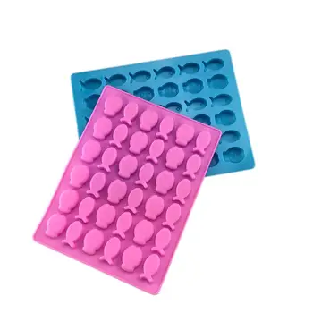 

36 cavity fish chocolate silicone mold fondant tool candy ice cube tray