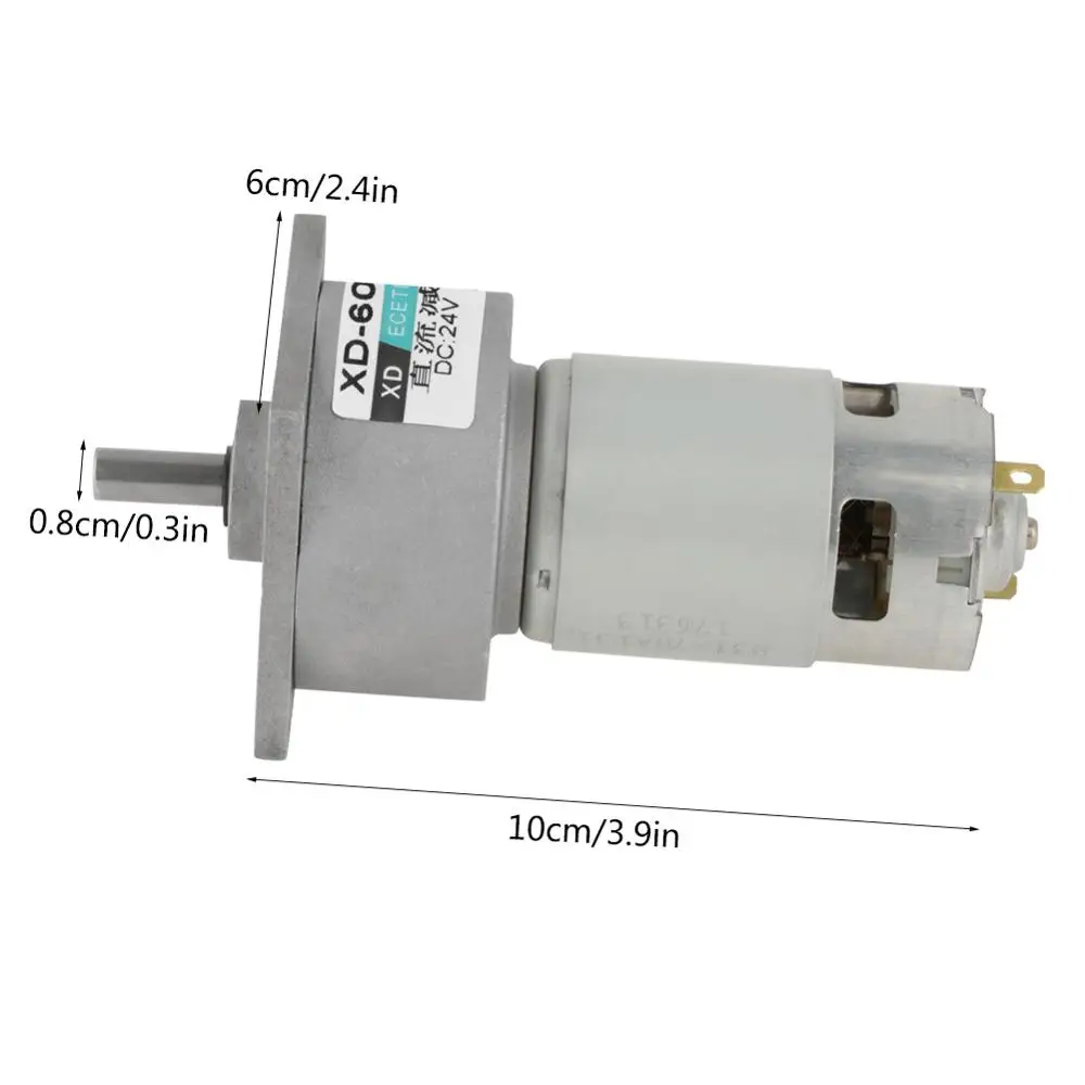 1 предмет Шестерни мотор DC12V/24 V DC Шестерни мотор 35 Вт мотор для Micro DC мотор шестерни металла Шестерни постоянный неодимовый магнит двигатель CW/CCW