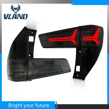 

Smoked Red Tail Lights For Toyota Innova 2016 2017 Brake Signal Tail Light Stop Rear Lamps Assembly