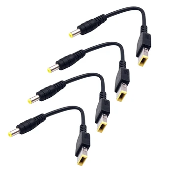 

Lt Is Suitable for Notebook X1 Power Adapter with Round Mouth 5.5 x 2.5 5.5 x 2.1 to Square Port with Needle