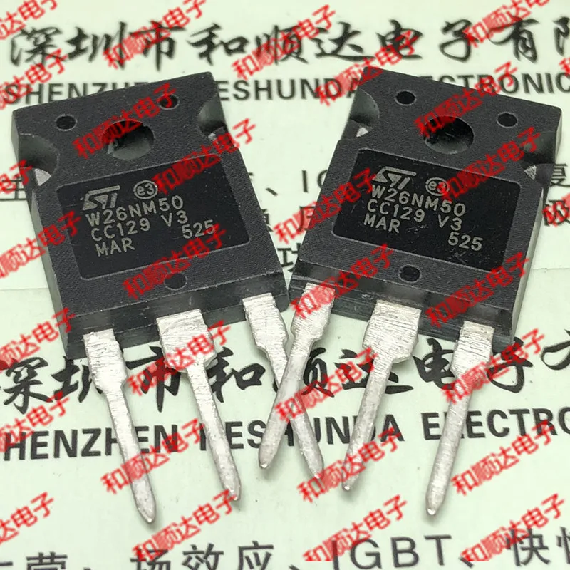 /2 шт/W26NM50 STW26NM50 TO-247