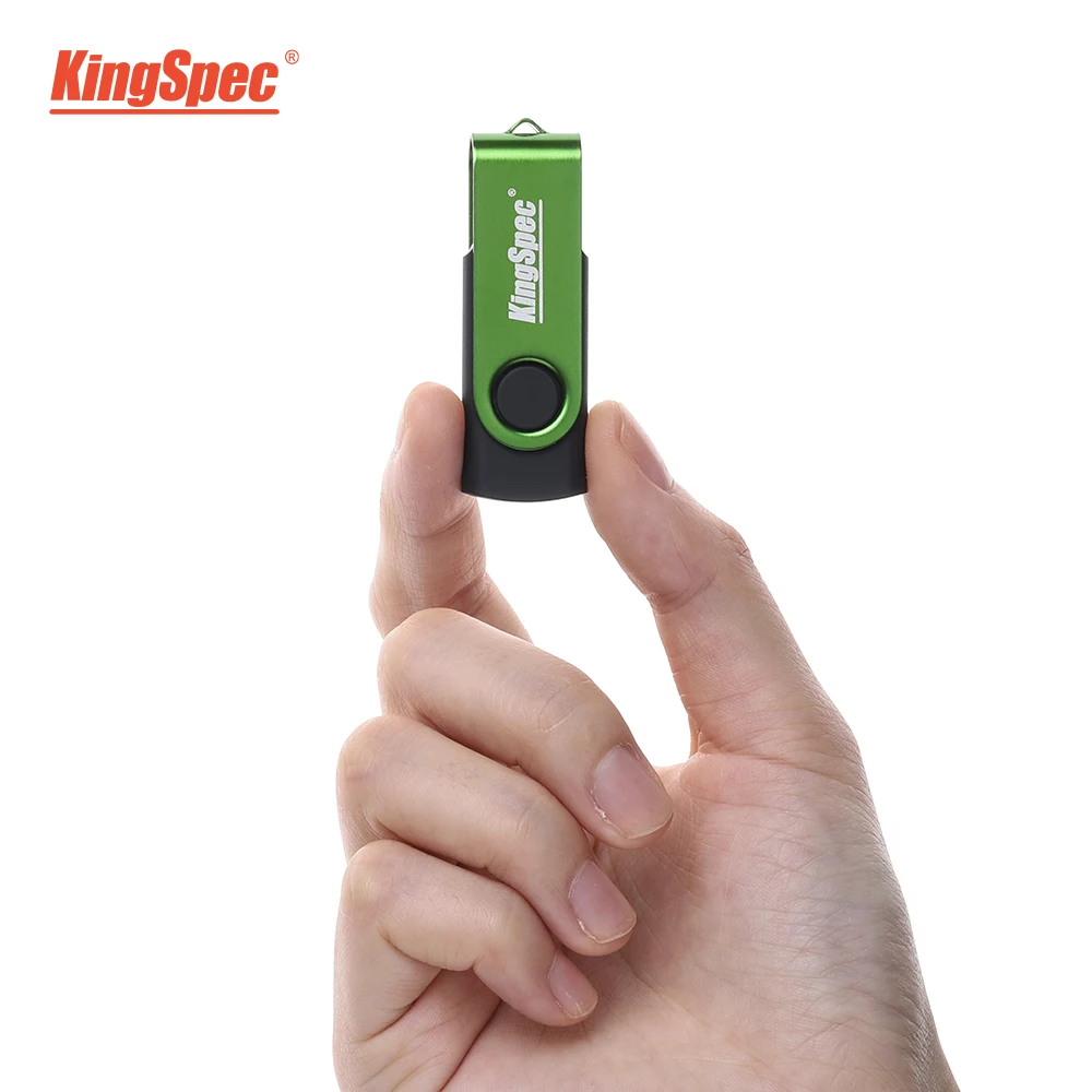 Высокоскоростной USB-накопитель Kingspec 64 ГБ 32 16 8 4 Гб внешний накопитель двойное