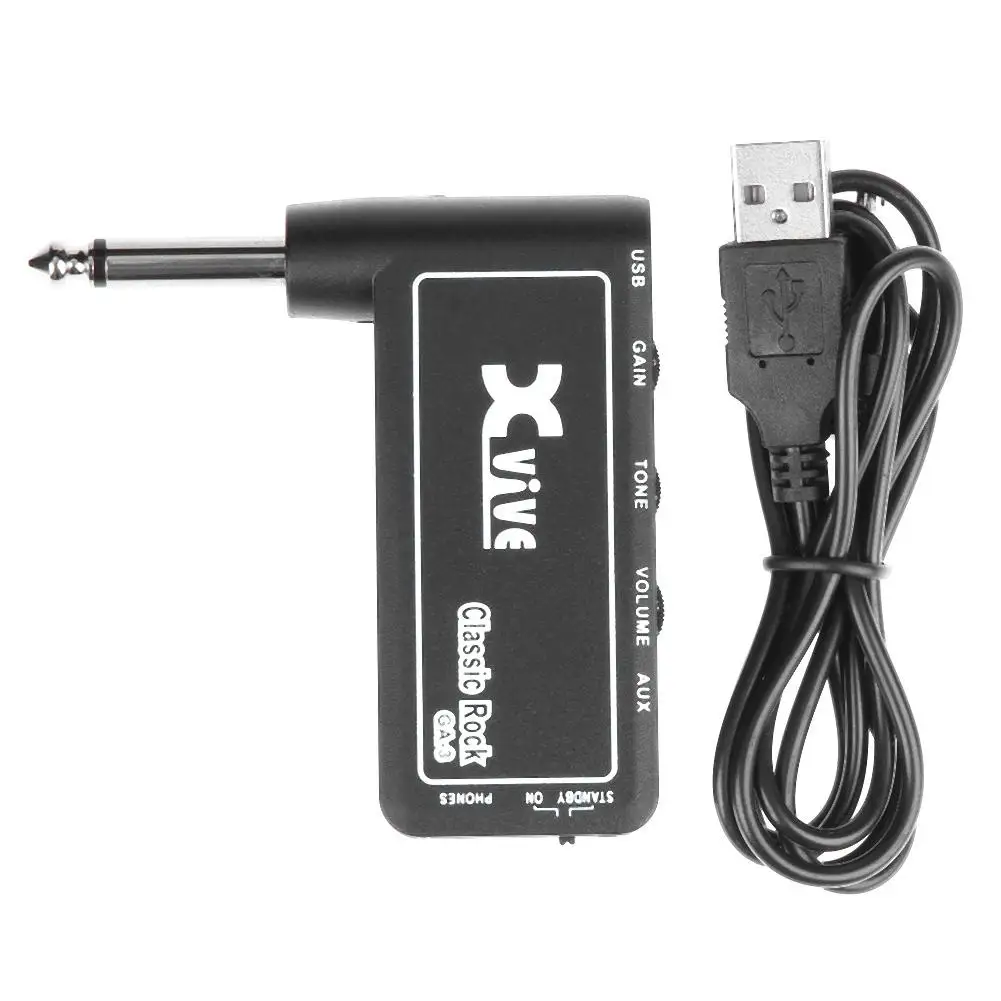Distortion Effect Top Quality Guitar Accessories Parts Portable Electric Guitar Amplifier Amp Mini Headphone Amp Built in