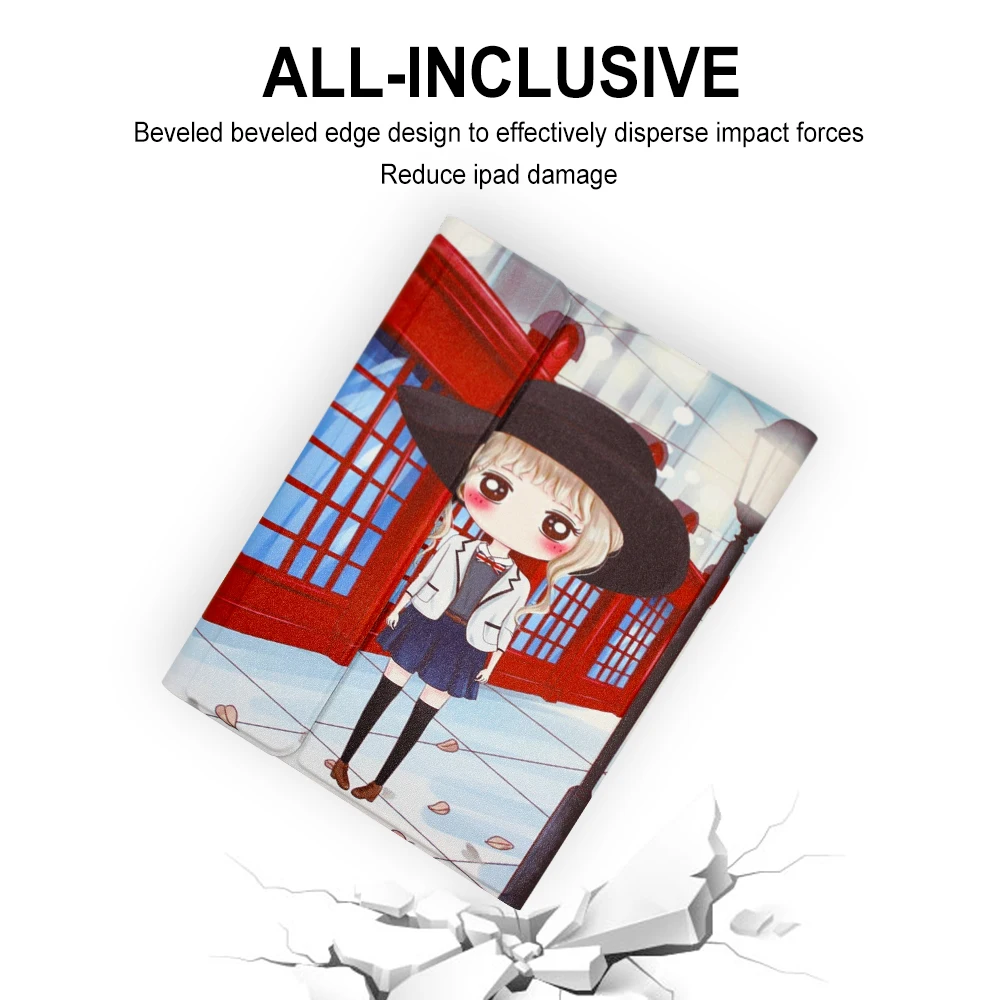 Чехол с беспроводной клавиатурой для iPad 9 7 чехол Apple 5/6 го поколения Air1 Air2 A1893 A1822