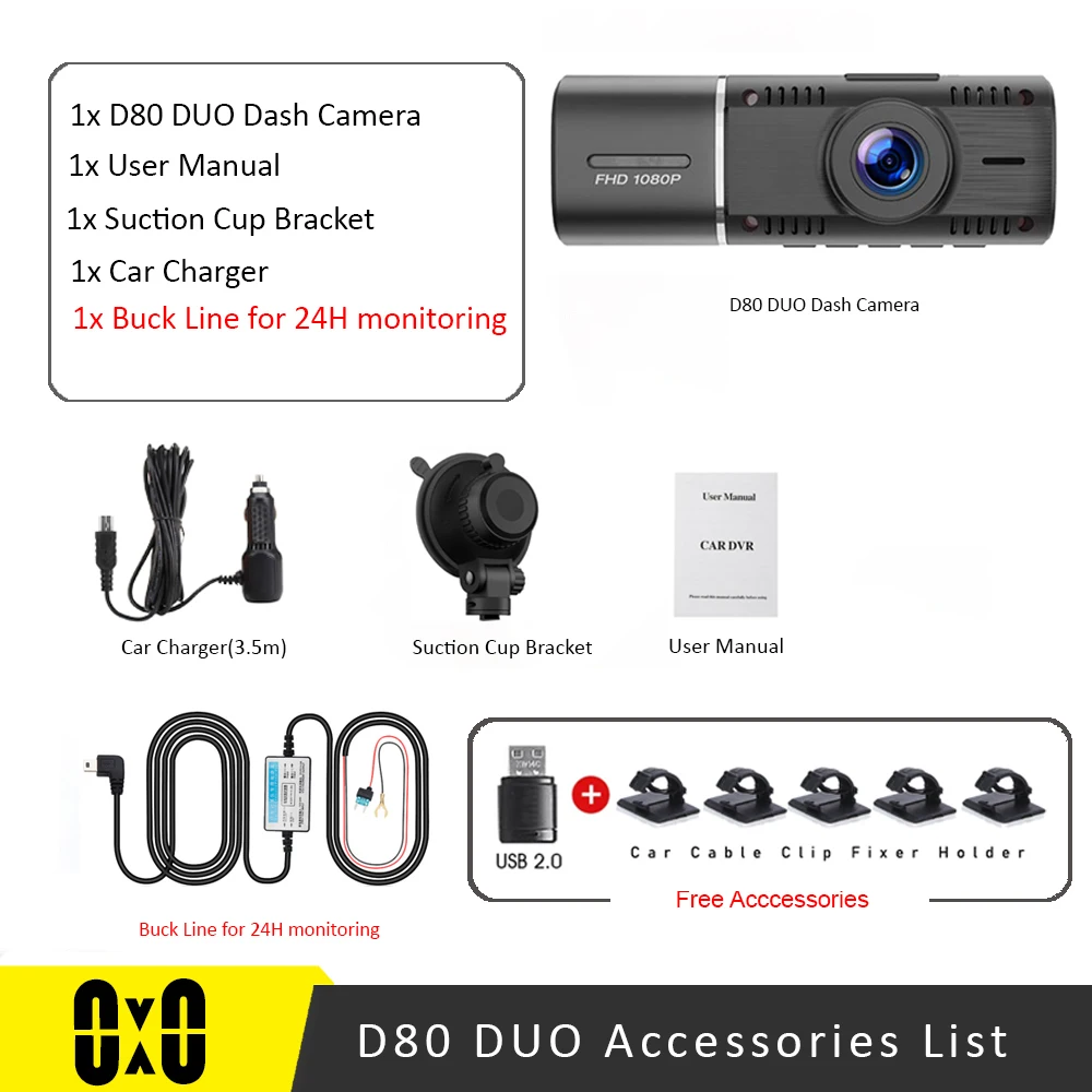 RayBerry D3 Dashcam with 150° Viewing Angle -  Online shopping EU