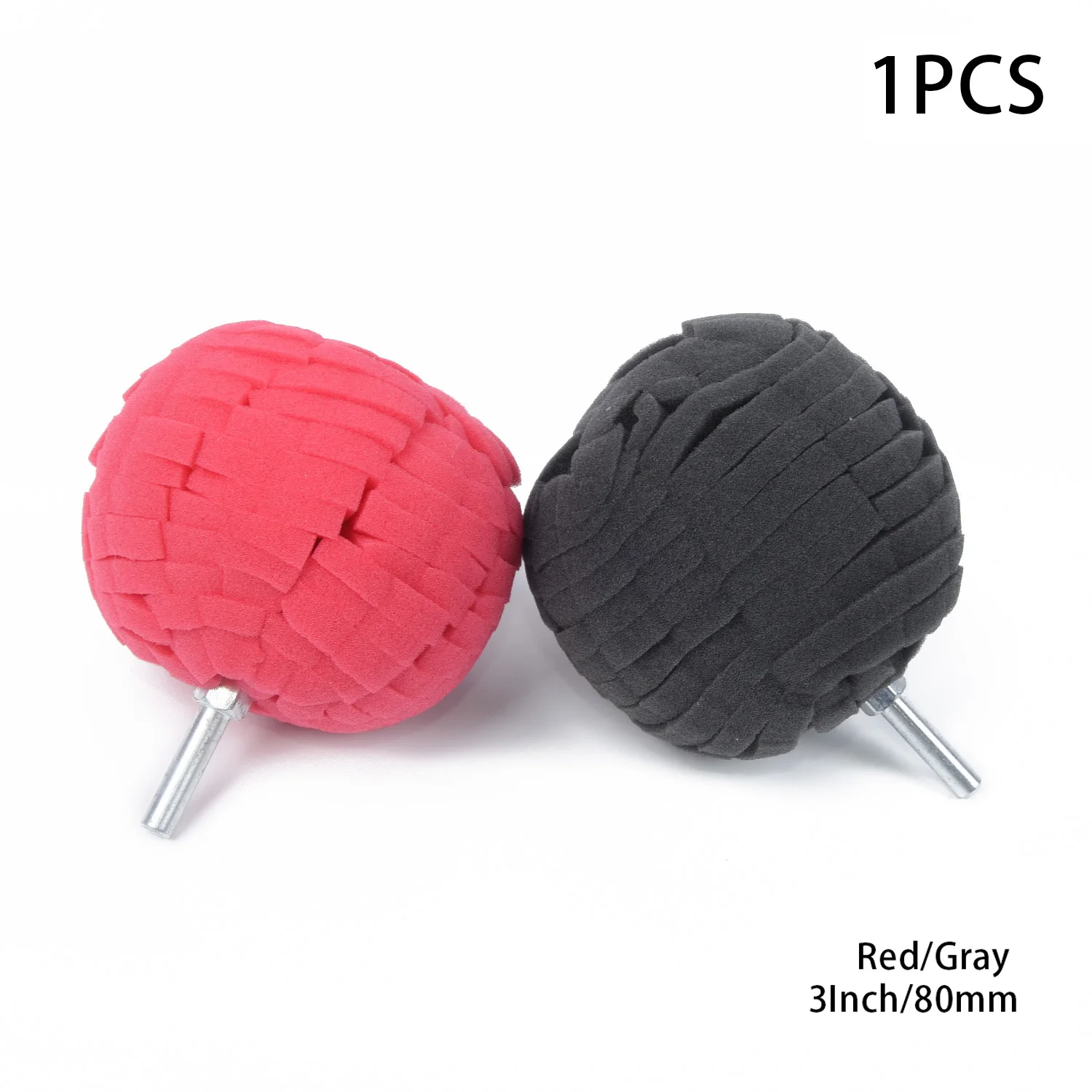 3\" Super Soft Drill Power Ball Polisher Buffing Alloy Wheel Cleaning Detailing