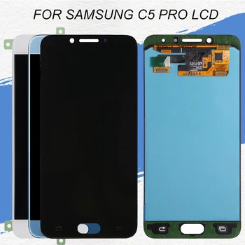 

Dinamico For Samsung Galaxy C5 Pro C5010 Lcd Touch Digitizer Sensor Glass Assembly 5.2inch C5 Pro Display Free Shipping+Tools
