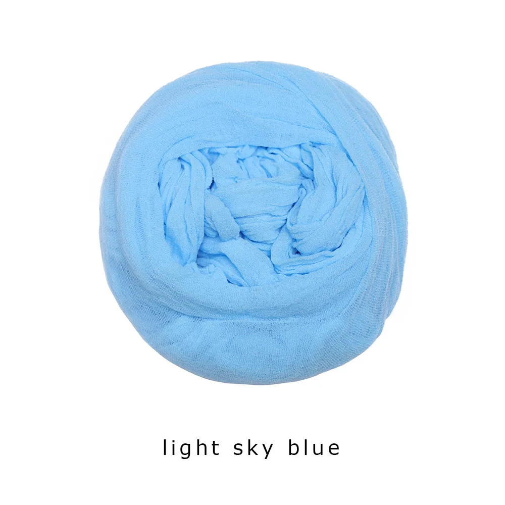 light sky blue 5 шт многоцветные Искусственные цветы материал растягивающийся шелк экран нейлон чулок DIY ВЕНОК ручной работы аксессуары Свадебный домашний декор - Цвет: light sky blue