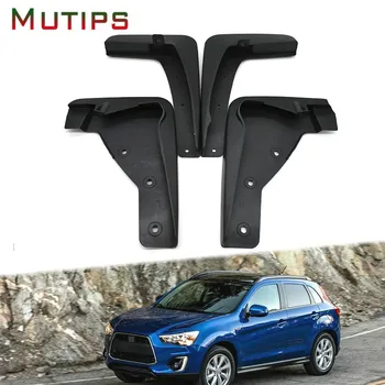 

Mutips car mud flaps black mudguards rear protector cover accessories For Mitsubishi ASX/Outlander Sport/RVR 2010 2011 2012