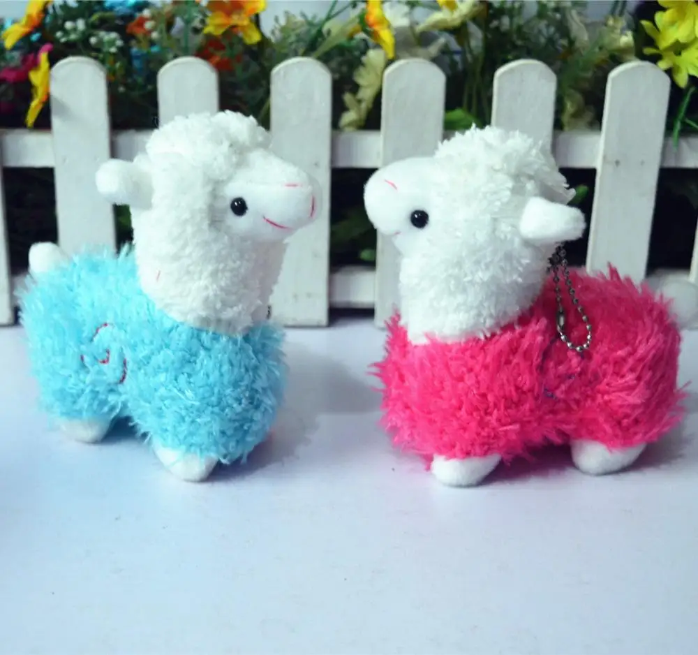 20 шт 12 см маленький Kawaii Альпака llamas Япония Alpacasso мини Arpakasso мягкая плюшевая