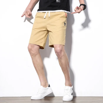 

2020 Summer Men Hot Sale Casual Beach Shorts Homme Quality Bottoms Elastic Waist Fashion Brand Boardshorts Joggers Shorts 5XL