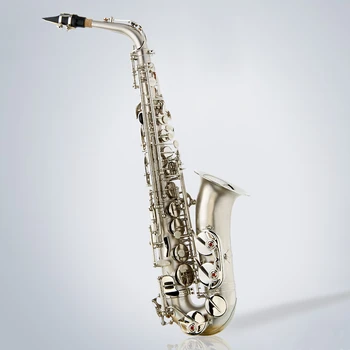 

High Grade Dotted Nickel Plated Alto Saxophone