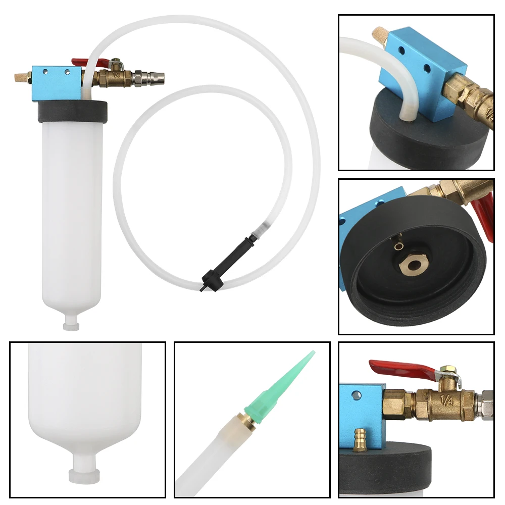 Car Truck Brake Fluid Bleeding Device brake bleeder kit,brake fluid bleeder,oil change pump Oil Change Tool Hydraulic Clutch Bleeder Empty Exchange Drain Kit Pump For Pumping Oil