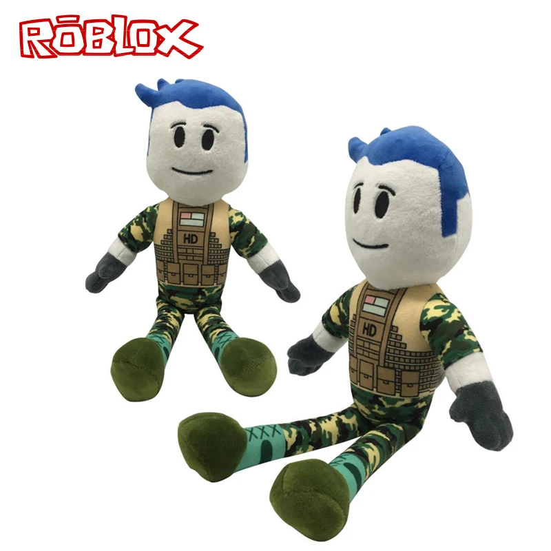 Игрушка плюшевая Roblox милая мягкая камуфляжная Игровая кукла из ПП хлопка для