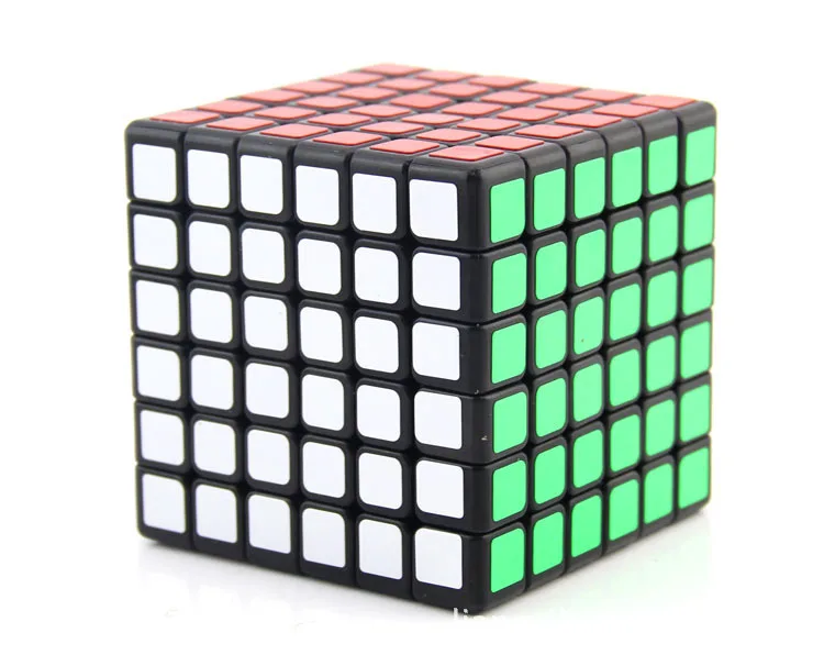 [Yongjun World Crown Six Rubik's черно-белый с рисунком] 6-Order гладкая игра только Обучающие забавные детские игрушки