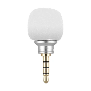 

Portable Mini Omni-Directional Mic Microphone Cellphone Smartphone Microphone for 3.5mm Jack