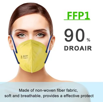 

in stock! Anti-Fog Headband Round Mask Non-Woven Dust Mask Anti Breathing Bicycle Riding Face Mask Safety Masks