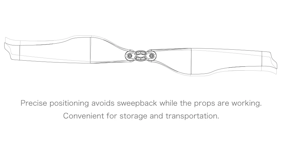 T-motor FA22.2x7.2 Folding Propeller - 2PCS/PAIR Carbon Fiber Propeller For Quadcopter Multicopter Hexa 13