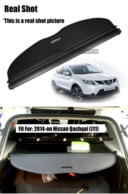 Rideau arrière rétractable pour Nissan Qashqai J11 2016 – 2018