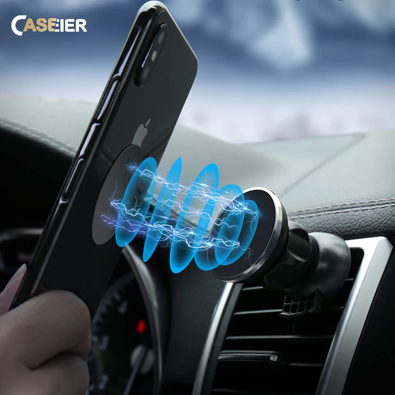 CASEIER Magnetische Auto Telefon Halter Air Vent Outlet Halterung Für iphone 11 Pro Max XR Starke M