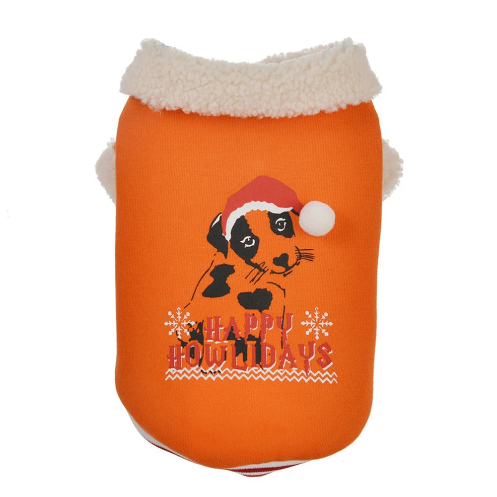 NIce Christmas Cute Winter Snowflake Pet Dog Puppy Cotton Warm Colthes Jacket Coat Costume Dog Supplies