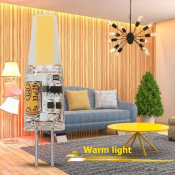 

G4 LED Bulb Silicone 1505-3W/2508-5W AC/DC 12V Crystal Lamp Energy Saving Environmental Protection for Home Decoration