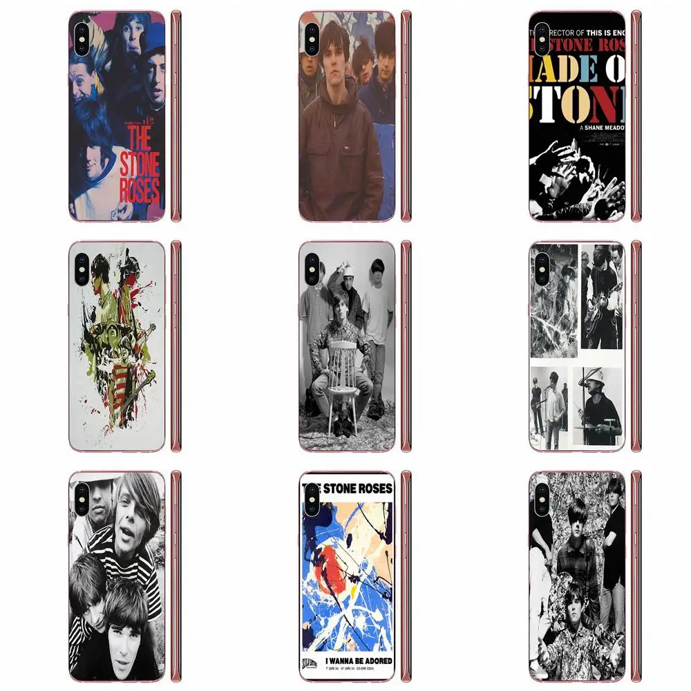 Britpop рок группа Каменные розы для Samsung Galaxy J1 J3 J4 J5 J6 J7 A10 A20 A20E A3 A40 A5 A50 A7 2016 2017 тонкая