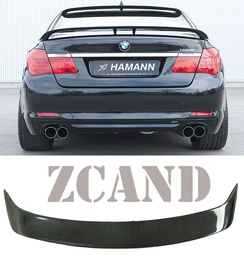 carbon fiber trunk lip spoiler for BMW 7 Series F01 F02 2009 2015Body
