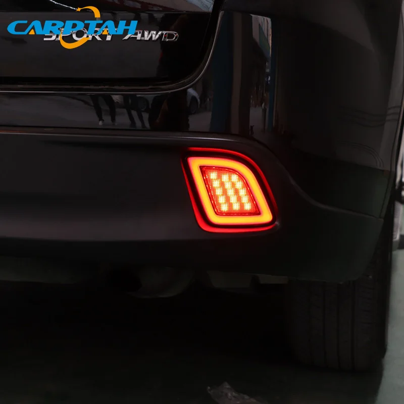 2PCS For Toyota Highlander 2015 2018 2019 LED Rear Fog Lamp Car LED