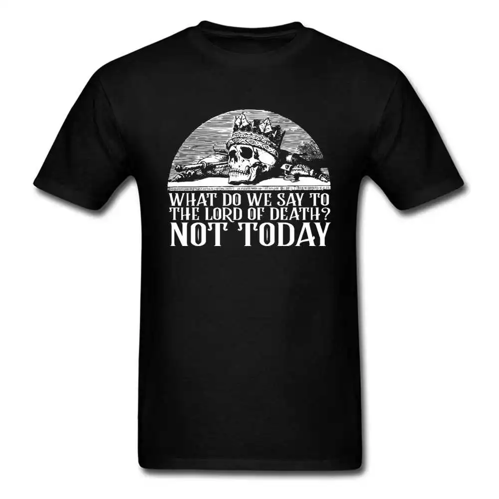 Gift Tops T Shirt Designer Short Sleeve Student T Shirt TpicOriginaltitle Customized Mother Day T-shirts Crew Neck danger-what-do-we-say-not-today black