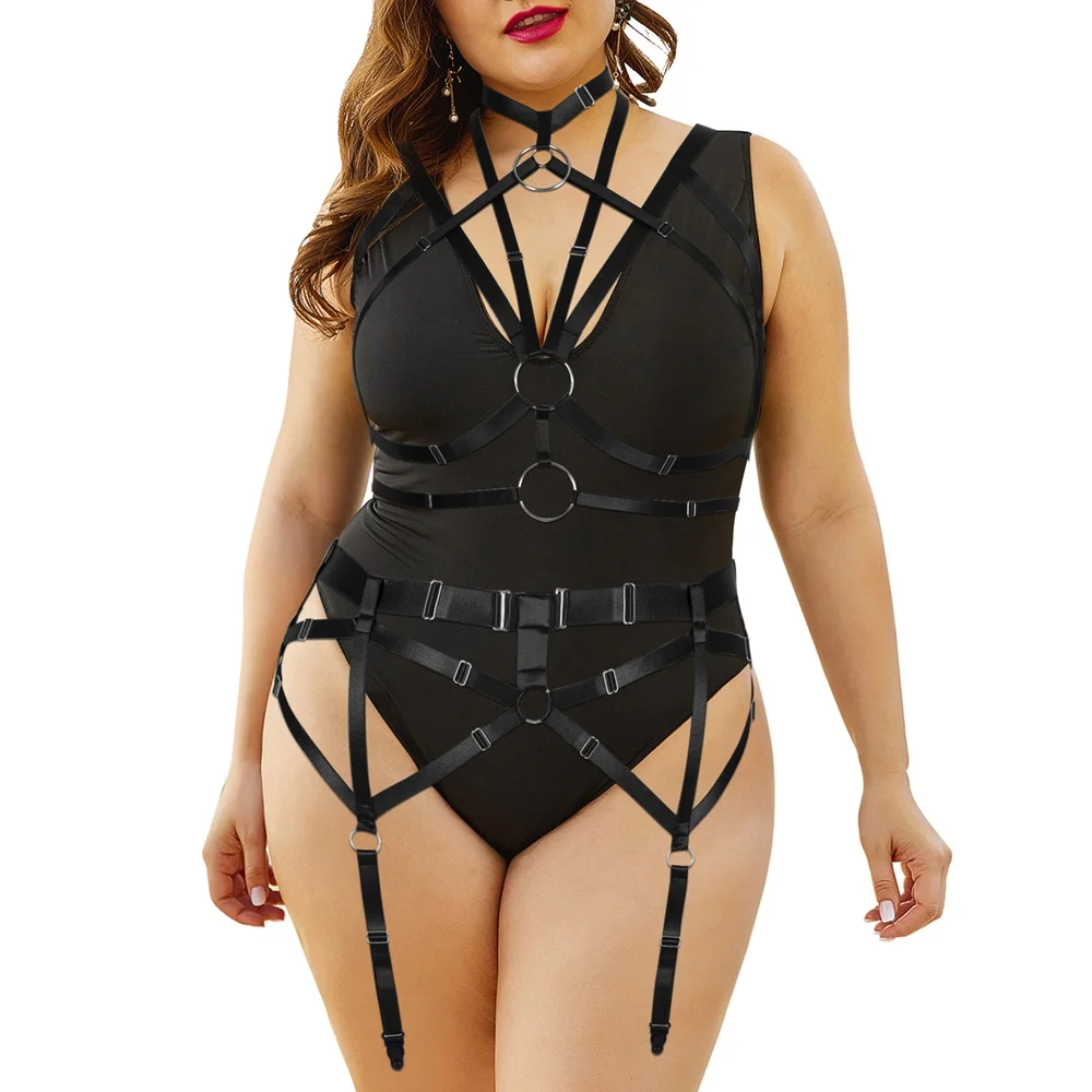 Plus Size - Diamante Strappy Leg Belt - Torrid