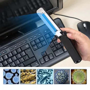 

Folding UV Sterilization Lamp Portable UVC Disinfection Lamp Ultraviolet Disinfection Light Travel Sterilization Lights 2W