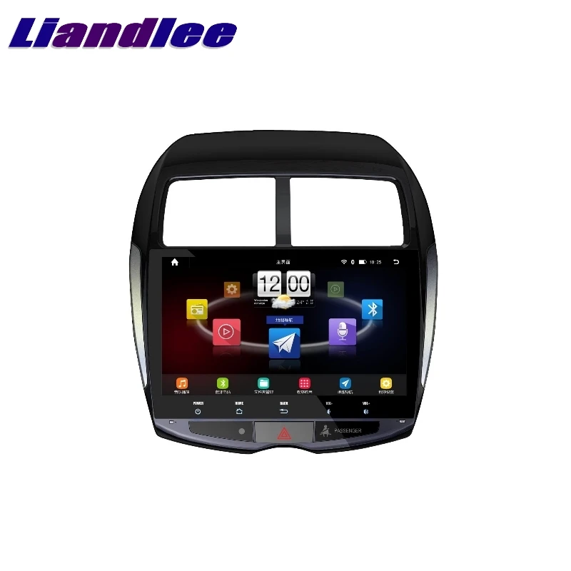 Автомагнитола LiisLee для Mitsubishi RVR ASX 2010 ~ 2019 мультимедийный ТВ DVD GPS Hi Fi радио стерео