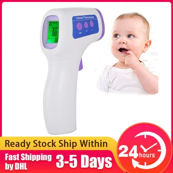 

QX-TG018 LCD Display Digital Non-contact Forehead Body Infrared Thermometer Portable Handheld Temperature Measurement