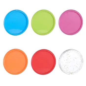 

20pcs 35mm Notebook Plastic Binding Ring Mushroom Hole Disc DIY 360 Degree Buckle School Office Supplies