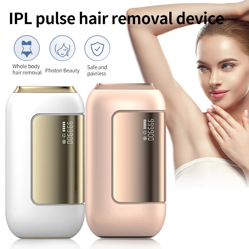 Depilador a Laser Máquina de Remoção do Cabelo Elétrico a Laser Depilação Permanente Rosto Corpo Depilador Mulher 990000 Flashes 2022 Ipl 1 Depiladores