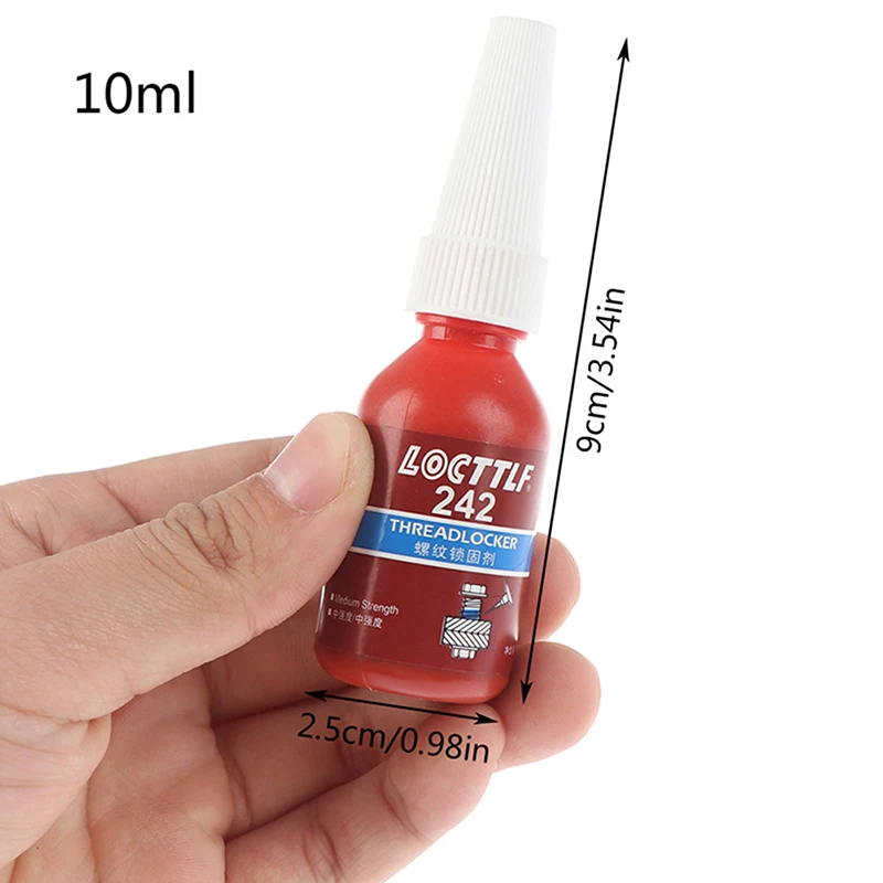 1PC 10ml 242 Glue Screw Anaerobic Adhesive Sealing And Leakproof Thread Locking Agent