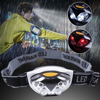 

Head Torch Lamp Red Light Bicycle Bike Sporting Goods USB Rechargeable Headlamp Headlight 3.0modes WaterResistant Running Hiking