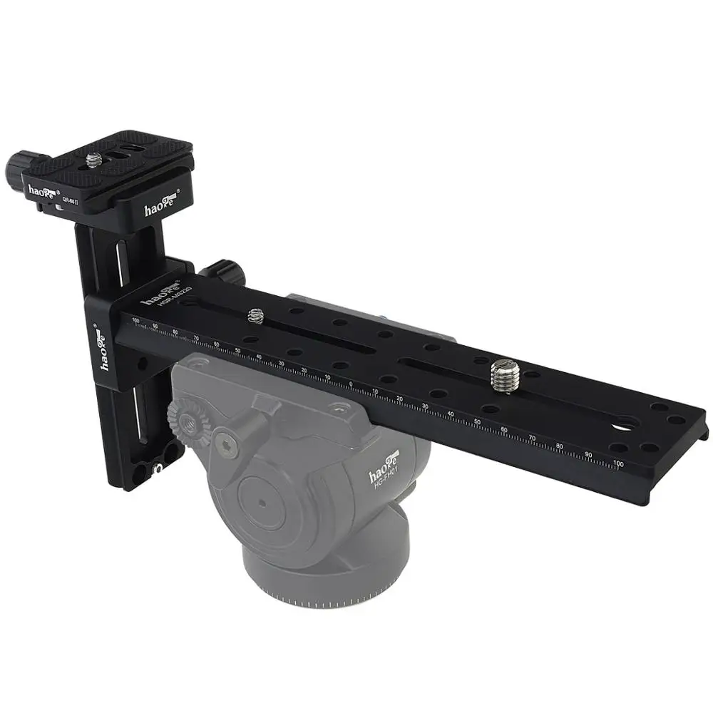 Haoge 220mm T-type Camera Telephoto Lens Bracket Support for Manfrotto 500AH 504HD 509HD 577 701HDV 501HDV 503HDV 502AH | Электроника